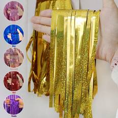 Graduations Party Decorations Shein Door Streamers Tinsel Curtain Party Backdrop