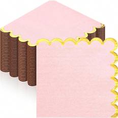 Shein Scalloped Cocktail Napkins 20/40/80pcs
