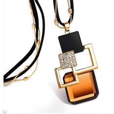 Shein Vintage Long Pendant Necklace - European/American Style