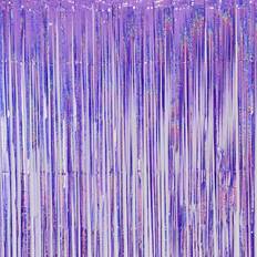 Plastic Doorway Party Curtains Shein Modern Glitter Detail Decorative Tassel Curtain