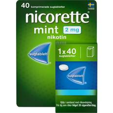 Nicorette Mint Sugtablett 2 mg Set of 40