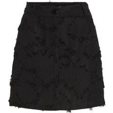 Vila Dame Skjørt Vila Viseia Skirt - Black