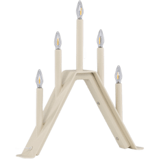 Venture Home Åre Adventslysestage 36 cm Beige Vindueslampe Adventslys