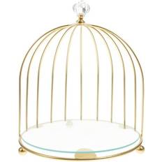 Kitchen Accessories Quqiuxian Decorative Cupcake Holder Birdcage Shape Cake Stand