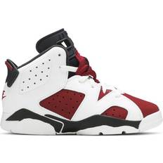 Nylon Scarpe per Bambini Nike Air Jordan 6 Retro PS 'Carmine' 2021 - White