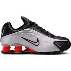 Running Shoes Children's Shoes Nike Shox R4 GS - Metallic Silver/Black/Picante Red/Metallic Silver
