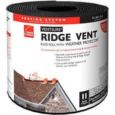 Roof Accessories Corning Black Owens Ventsure Rolled Ridge Vent