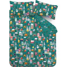 Catherine Lansfield Christmas Festive Forest Duvet Cover Green (230x220cm)