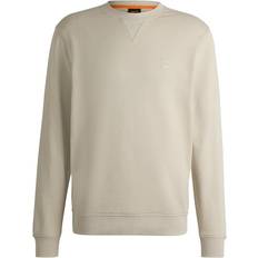 HUGO BOSS Beige Jumpers HUGO BOSS Men's Westart Sweatshirt - Light Beige