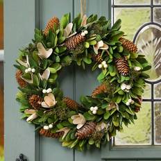 Dibor Forest Wreath Green Decoration 36cm