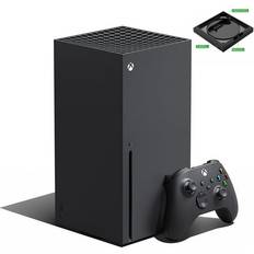 Game Consoles Xbox Littleox Tech LLC, Series X Video Gaming Console 1TB NVMe SSD with One Wireless Controller 16GB RAM 8 Cores Zen 2 CPU RDNA 2 GPU with RGB light Cooling Stand