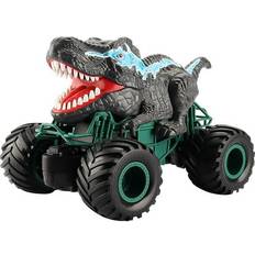 RC Toys Klzo Tamber LLC, Remote Control Dinosaur Car for Boys Kids 2.4Ghz RC Dinosaur Truck Toys for Toddlers Electric RC Car Toys with Light & Sound Spray Christmas Birthday Gift for 3 4 5 6 7 8 Year Kids Boys