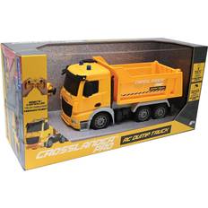 USB Véhicules de Travail RC Lexibook Jouet télécommandé dump truck Crosslander Pro Jaune