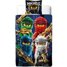 Påslakanset ninjago Barnrum Licens Lego Ninjago Ninjaer 2 i 1 Sengetøj 140x200cm