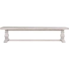 FSC (The Forest Stewardship Council) Benches Kosas Home Quincy Nordic Ivory Settee Bench 83x18"