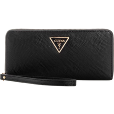 Lompakot ja Avaimenperät Guess Laurel Large Zip Around Wallet - Black