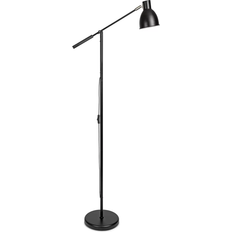 Plástico Lámparas de Pie Maul Finja Matt Black Floor Lamp 154cm