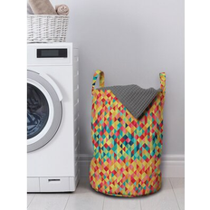 Orange Laundry Baskets & Hampers East Urban Home Ambesonne Abstract Laundry Bag 12.99 x 12.99 in