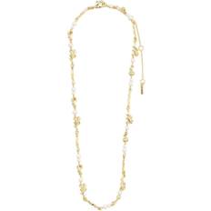 Pilgrim Focus Necklace - Gold/Pearls