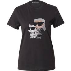 Karl Lagerfeld Dam T-shirts Karl Lagerfeld Bomull Basic T-shirt - New