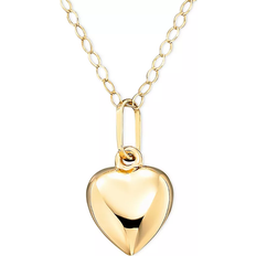 14k - Children Necklaces Macy's Heart Necklace - Gold