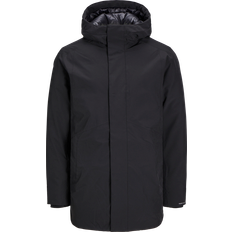 Elastaan/Lycra/Spandex Buitenkleding Jack & Jones JJEKeen Parka Zwart