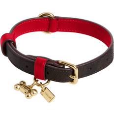 Pets Coach Outlet Small Pet Collar In Signature Canvas CX158