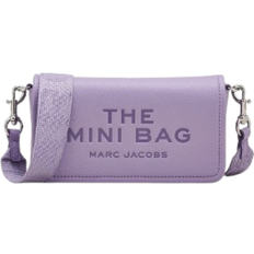 Purple Crossbody Bags Marc Jacobs The Leather Mini Bag - Lilac