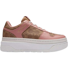 Coach Women Sneakers Coach Platform Sneaker W - Khaki/Pink Petal