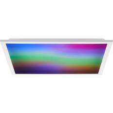 Brilliant Loftlamper Brilliant Briston G80721/05 LED-panel 20 W RGBW Hvid Loftplafond