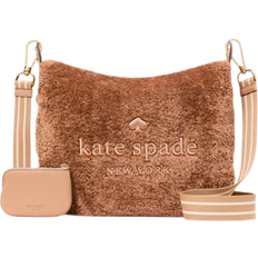 Faux Fur Crossbody Bags Kate Spade Rosie Faux Fur Medium Crossbody - Light Fawn