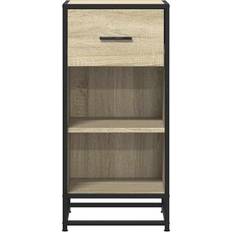 Metaal Kasten vidaXL Engineered Sonoma Oak Sideboard 35x76cm