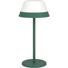 F Tafellampen Eglo Meggiano Green/White Table Lamp 32cm