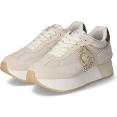 Liu Jo Drömmande Sneakers Logo Sidan - Beige