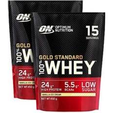 Optimum Nutrition Gold Standard 100% Whey Vanilla Ice Cream 2 x 450g