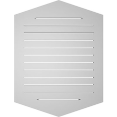 Snowguards Ekena Millwork Vertical Peaked Surface Mount Gable Vent 4/12 Pitch