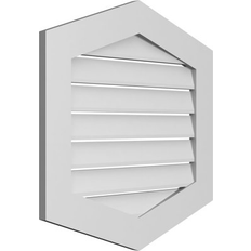 Snowguards Ekena Millwork Vertical Peaked Surface Mount Gable Vent 4/12 Pitch