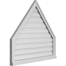 Snowguards Ekena Millwork Peaked Surface Mount Gable Vent 14/12 Pitch