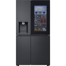 Frigo congelatori LG InstaView GSXE91EVAD Door-in-Door Classe Nero