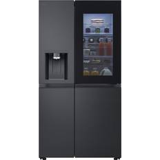 Distributore di Ghiaccio e Acqua - Doppia - Libero Frigo congelatori LG InstaView GSXE91EVAD Door-in-Door Classe