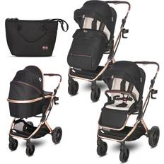 Lorelli Glory 3in1 Travel System Bundle Black Diamond