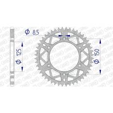 Transmissions Ktm 125 Alu 520 Teilung 72304-50