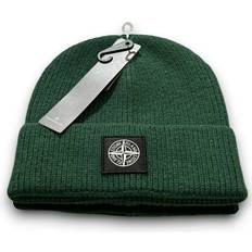 Accessories Stone Island Berretto Beanie Hat - Virgin Wool Green