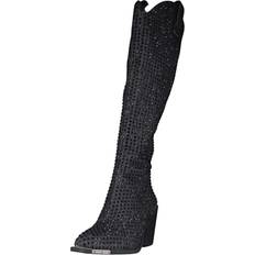 Buffalo Elegante Stiefel West Boot Hi Glam - Schwarz