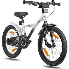 Prometheus Bicycles Barncykel 18 Tum Med Bakbroms Grönt Svart Barncykel