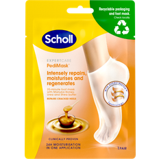 Scholl Fodmasker Scholl PediMask Manuka Honey Fotmaske 1 Par