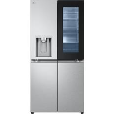 LG InstaView GMG861MBAE Køle-Fryseskab 508 L E Sort, Rustfrit stål