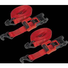 Bungee Cords & Ratchet Straps Sealey J Hook Ratchet Straps 32mm x 4.9m