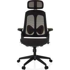 hjh OFFICE Arceo M Black Office Chair 131cm