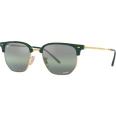 Ray-Ban Clubmaster Sunglasses 6655G4 - Gold Frame/Silver